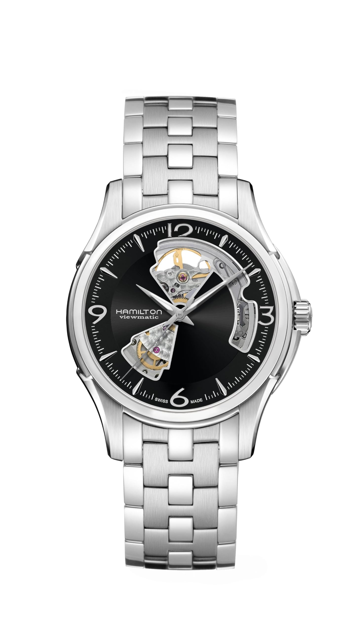 

HAMILTON Watch Genuine Warranty AMERICAN CLASSIC JAZZMASTER OPEN HEART H32565135 Imported [Hamilton] Men s [Regular Product]