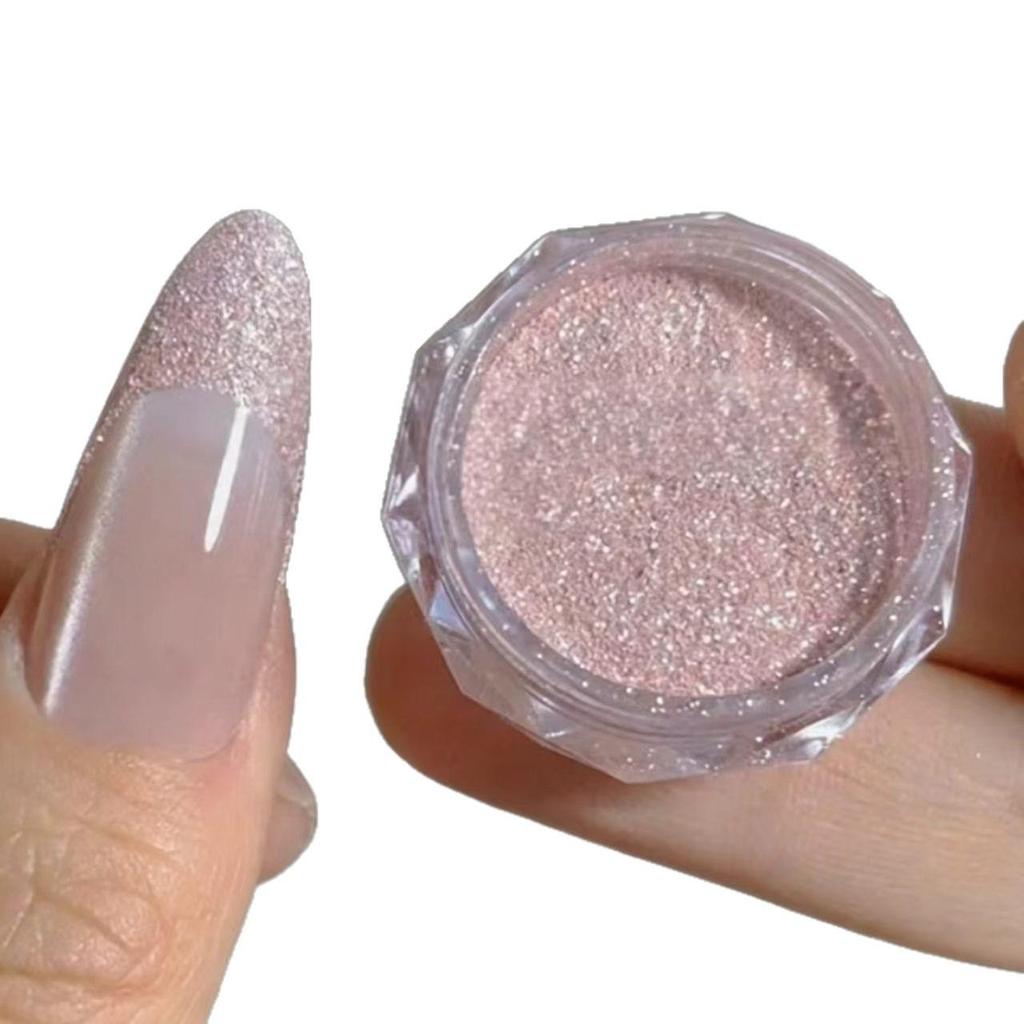 Ice Crystal Nail Art Diamonds: Fine Glitter Powder for 3D Sparkle DIY Decorations