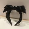 Velvet Large Hair Bandana Headband Wide Ribbon Band