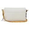 Moschino Mini Shoulder Bag With Lettering Logo Detail And Magnetic Closure Women Shoulder Bag White A75528002-0002