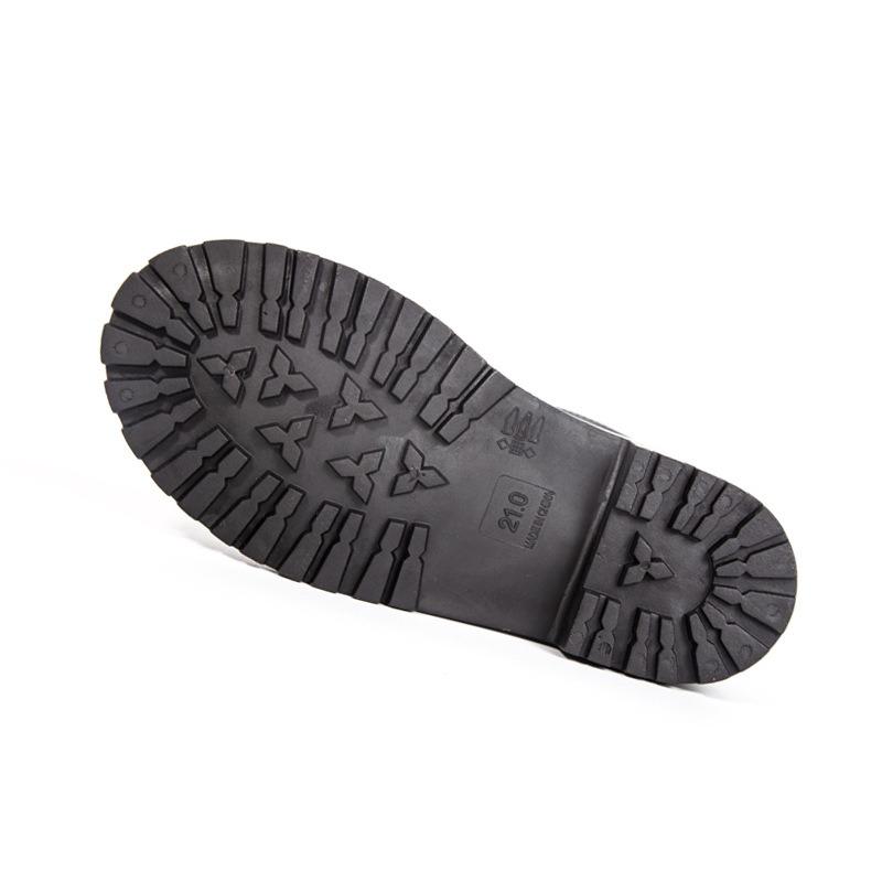 Rain Shoes Women's Locomotive Boots Upper and Lower Buckles Classic Fashion Non-slip Medium Tube Waterproof Shoes Rain Boots