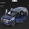 1/32 Cadillac Escalade SUV Alloy Luxy Car Model Diecasts Metal Off-road Vehicles Car Model Sound Light Simulation Kids Toys Gift