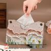 Beiyipin Creative Oil Painting Tissue Box