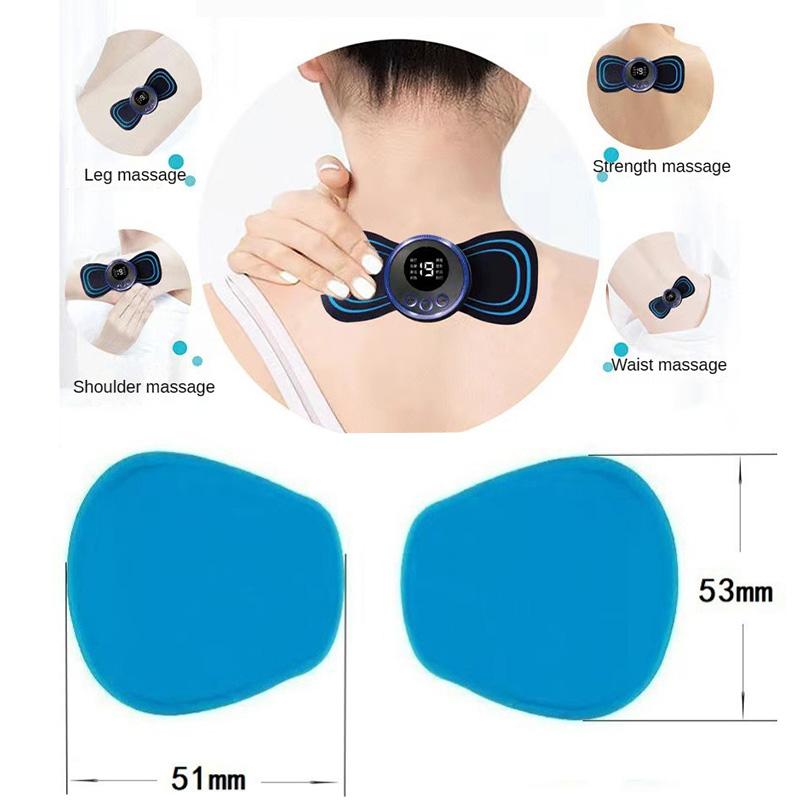 Gel Pads for EMS Neck Massager Trainer Hip Exerciser Replacement Body Massager Patch Muscle Stimulator Sticker Gels Accessories