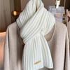 Design Thick Knitted Scarf for Women Fashion Winter Warm Cashmere Scarves Neckercheif Lady Korean Style Neck Tie Bandana