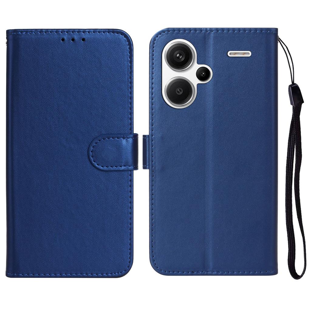 For Xiaomi Redmi Note 13 Pro+ 5G Case PU Leather Magnetic Clasp Flip Phone Cover