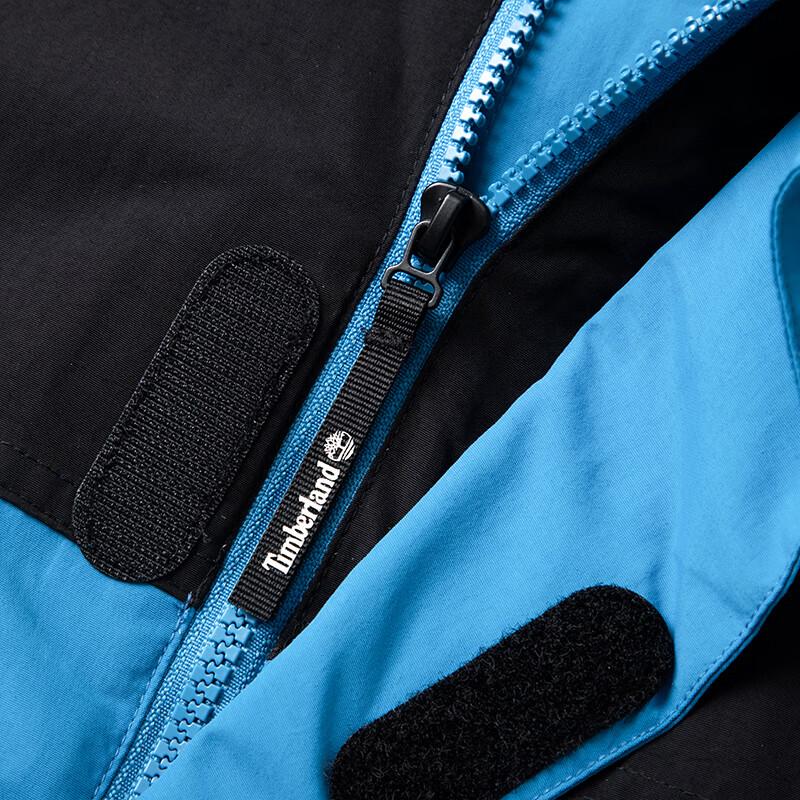 Timberland Color Block Outdoor Mountain Warm Fleece Three-In-One Jacket Men Jackets Blue Black A5Z11-DA6