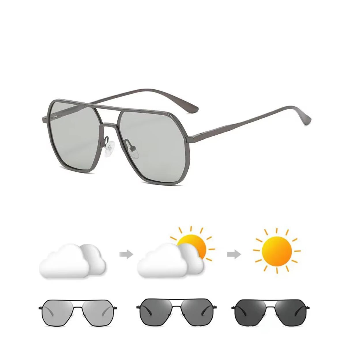 Polarized Sunglasses Color Change Sunglasses Women S Sunglasses Fashion Eyewear Frame UV Protection Polarized Color Change