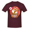 Unisex Shiba Inu Eating RaUnisex Dog Funny T Shirt Streetwear Cotton T Shirts For Unisex