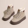 Fashion Round Nose Brown Womens Boots Long Best Quality Luxury Shoes Ladies Shoes Ankle Boots Sneakers Sport Teni New Fast Pro