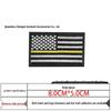 Embroidered Velcro US Flag Patch - Multicolor Stars and Stripes (Left & Right)