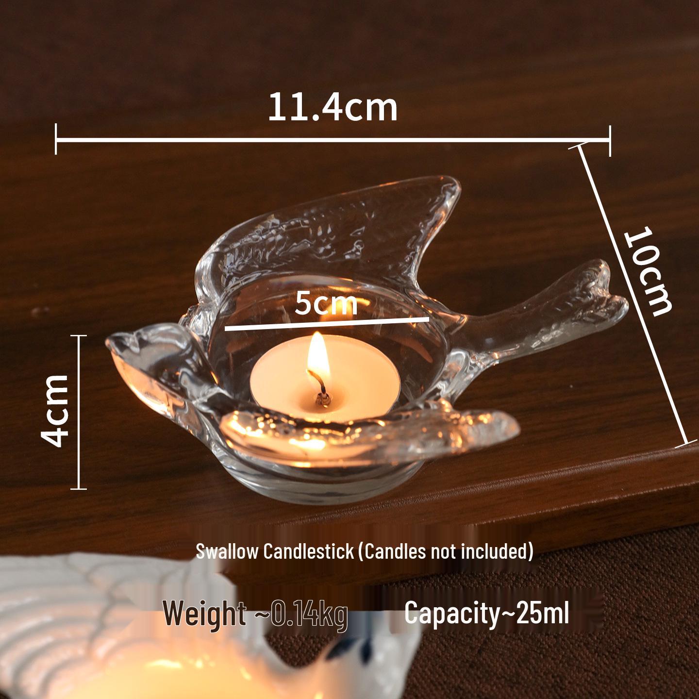 Creative Ceramic Candle Holder for Romantic Dinners and Aromatherapy Decor