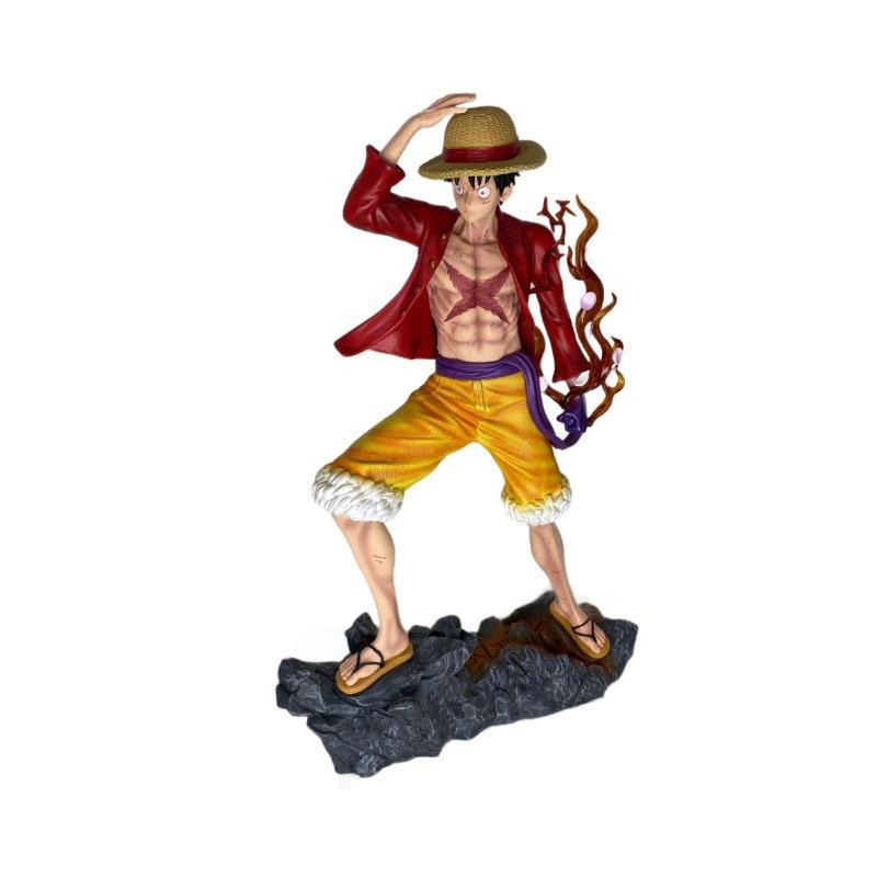 Animation One Piece figure, large new Four Emperors Luffy, domineering Four Emperors Luffy oversized statue model large ornament