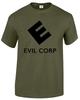 Evil corp tshirt mens mr robot logo funny novelty gift idea present tee top