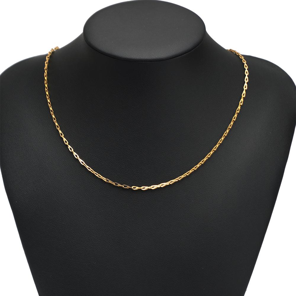 1 Meter Stainless Steel Tough U Shape Chains for DIY Handmade Bracelets Necklace Jewelry Findings Body Chain Earrings Making