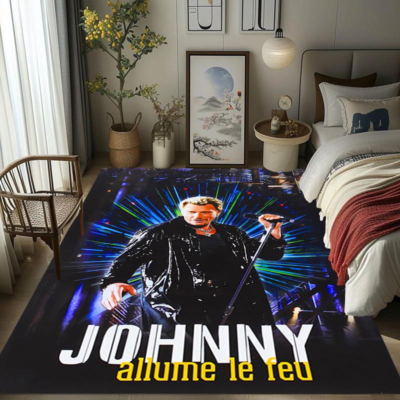 Johnny Lights Up Stage carpet printing Living room and bedroom mats Doormat Room Art
