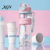 Heat Resistant Drinking Vessel Spray Sports Water Bottle, 750ml Dual-Use Mist And Drink Cup with Safety Reusable Plastic Lock, Leak-Proof Bottle