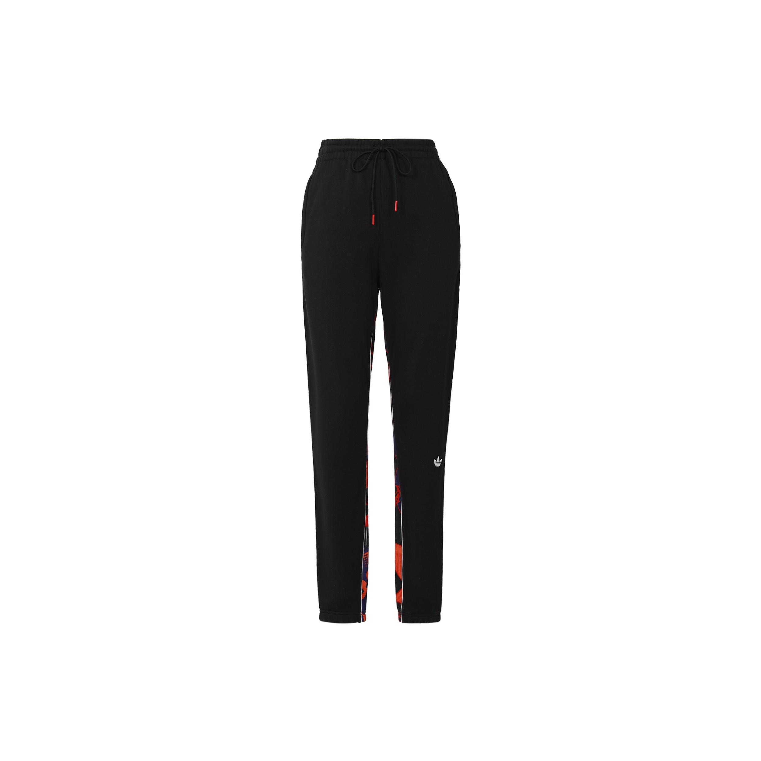 adidas originals Cny Pant New Year Stitching Printed Pants Men s Black GN5447 S