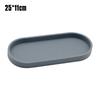 Bathroom Vanity Trays Silicone Kitchen Sink Countertop Dish Soap Sponge Storage Tray Toilet Tank Oval Storage Tray Home Decor