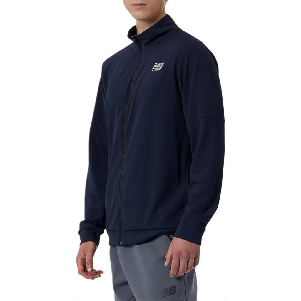 New Balance Tech Training Knit Track Jacket Asia Sizing 'Eclipse' Men's MJ21032-ECL
