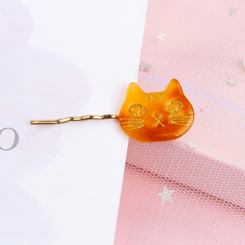 

Романтические Милые Заколки для Волос для Девочек Новые Прекрасные Кошачьи Цветы Зажимы для Волос Модная Ацетатная Заколка для Женщин Изящная Повязка на Голову Аксессуары для Волос