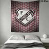 f c utrecht Wall Tapestry Aesthetic Wall Hanging Printed Fabric Blanket Decorative Tapestries for Bedroom Living Room Home Decor