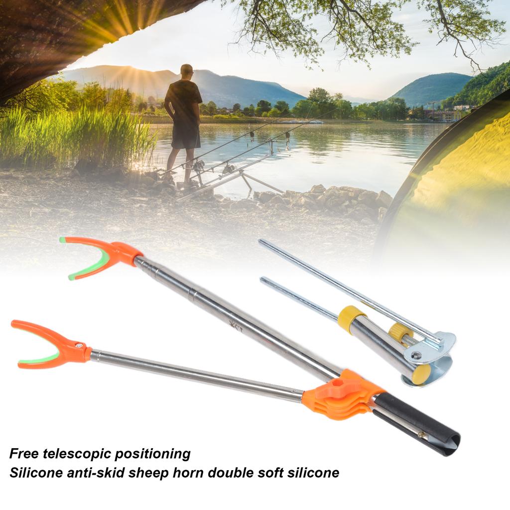 Fishing Rod Bracket Stainless Steel Insertion Multifunctional Fish Pole Tackle Supplies