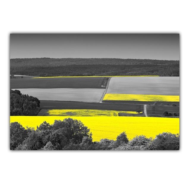 

Ретро-искусство, деревенский стиль, пейзаж, холст, картина, рапс, цветок, море, постер, настенная живопись в офисе, гостиная, украшение для дома, фреска, без рамки 21*30cm No Frame