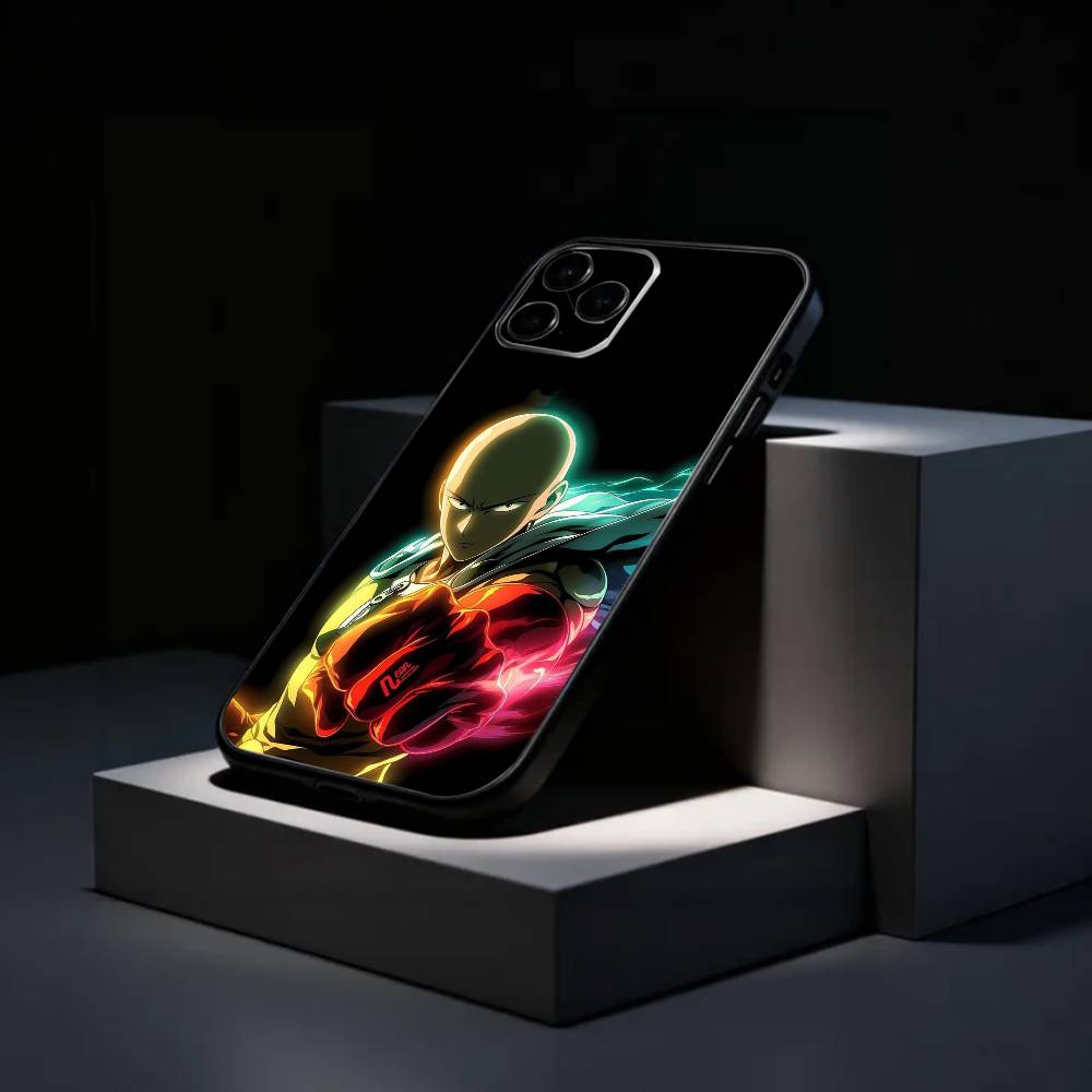 Lustiges One Punch M-Man Handyhülle Silikon Weich Für IPhone 17 16 15 14 13 12 11 X XR Plus Pro Max Plus