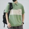 Summer Men's Polo Shirt Lapel Short Sleeve T-shirt Loose and Simple T-shirt