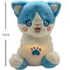 New Adjustable Fox Cat Doll Will Breathe, Luminous Music Soothes and Sleeps, Plush Doll Gives Girlfriend Gift