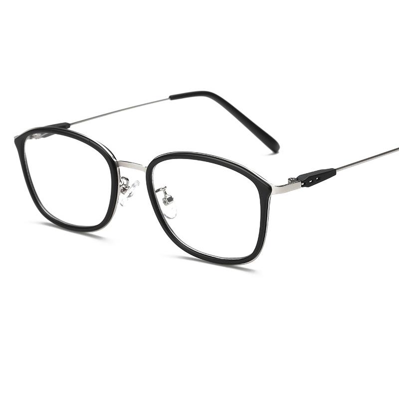 Glasses Spectacle Frame Women Men Square Clear Lens Optical Sunglasses Aviation