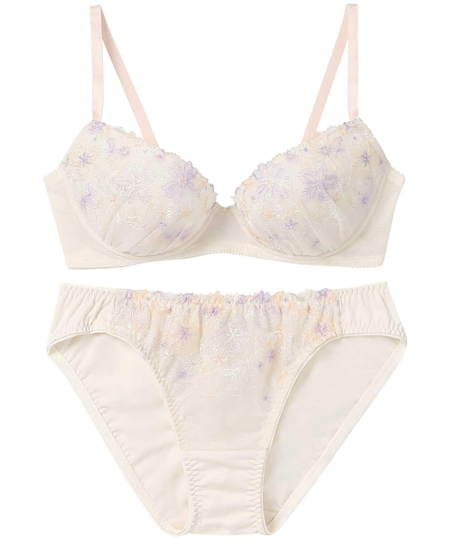 

Bra and Shorts Set for Naturally Rounded Breasts Shorts Top and Bottom Set Bra BCC232 CR C70 [Amphi/Wacoal] [Bra & Set] Women s