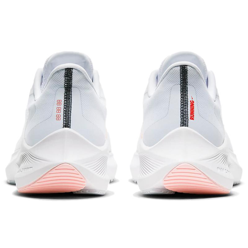 Nike Air Zoom Winflo 7 For 'Pink White' Women's Sneakers CJ0302-105