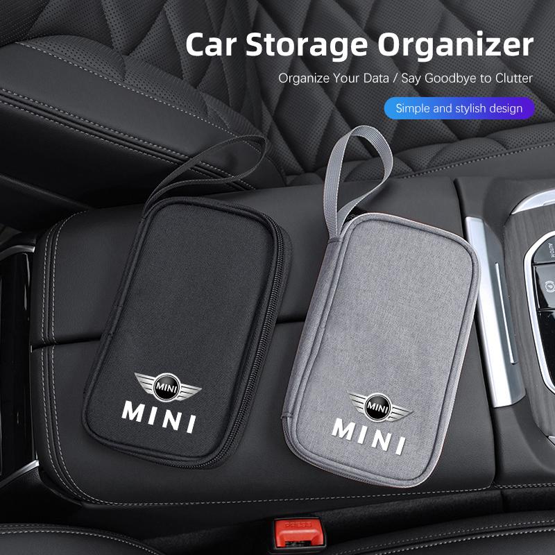 Autoschlüssel-Pack Auto-Führerschein Handy-Aufbewahrungstasche Für MINI Cooper R56 F56 R50 JCW Cabrio Aceman Countryman Clubman Roadster