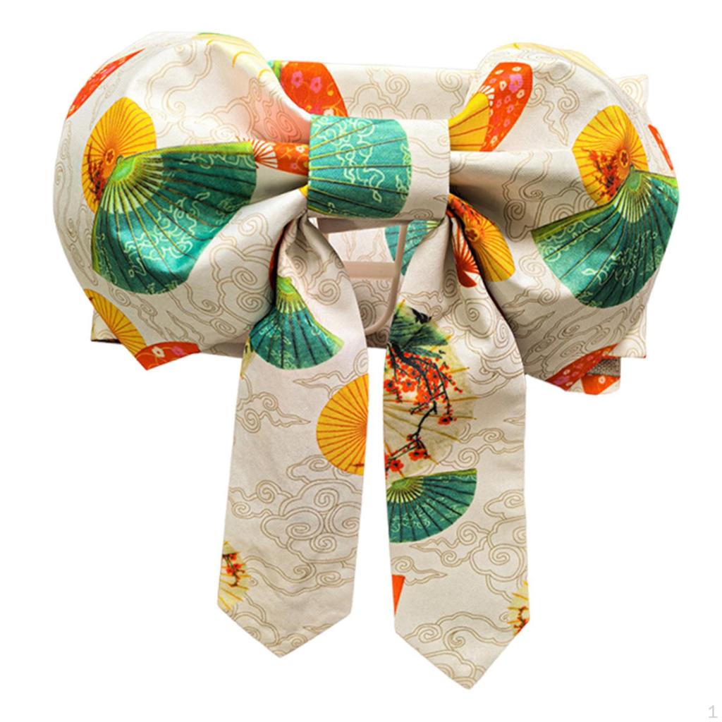 Pasek z kokardą do japońskiego Kimono, Dodatek na talię Tradycyjny i Elegancki Strój