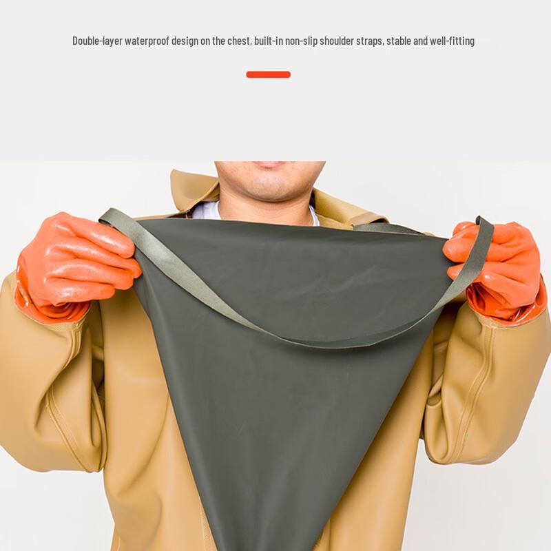 Tianqi Full-Body Waterproof Waders with Gloves