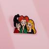 Eyecatching Cartoon Character Alloy Brooch Pin With Vibrant Colors For Lovers Fashion