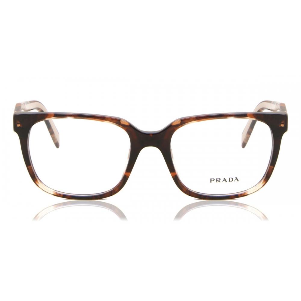 

Prada Pr 17zv 07r1o1 Women Eyeglasses Caramel Tortoise/54-18-140