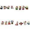 Hello Kitty Anime Cartoon Character Figure Set 16 Different Designs 3cm-4cm In Size