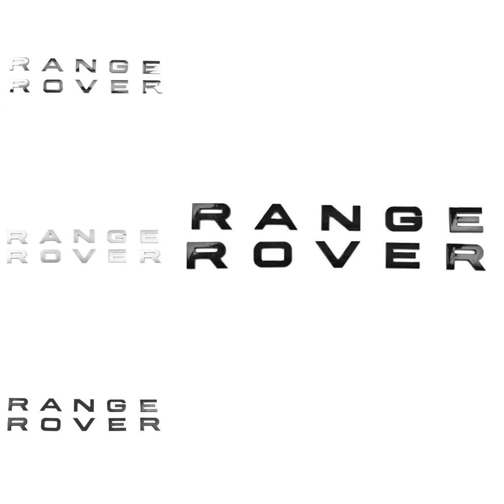 Range Rover Vehicle Logo Sticker With Abs Material For Car