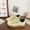 Versatile Little White Shoes Women's Spring 2025 New Retro Shoes Soft-soled Sports and Leisure Board Shoes Ins Women