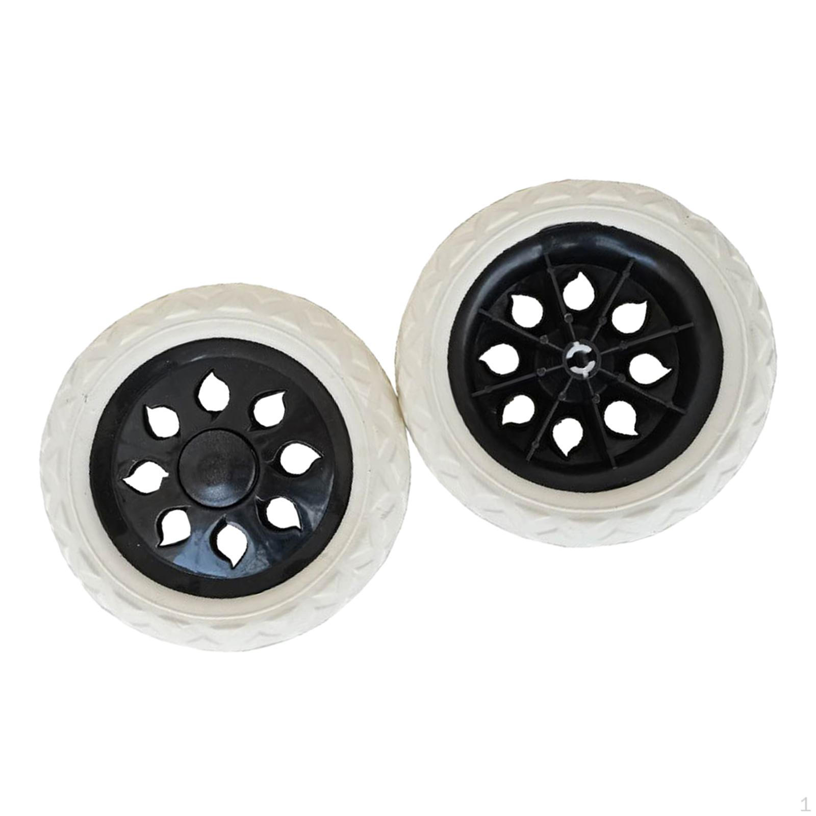 

2 Pieces Wheels Cart Luggage Trolley Replacements Caster