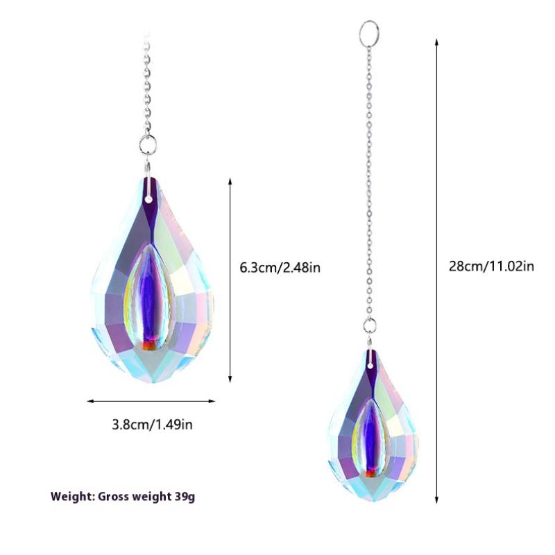1/4Pcs  Sun Catchers For Window Hanging Light Catcher Rainbow Maker For Home Light Chandelier Prism Home Decor