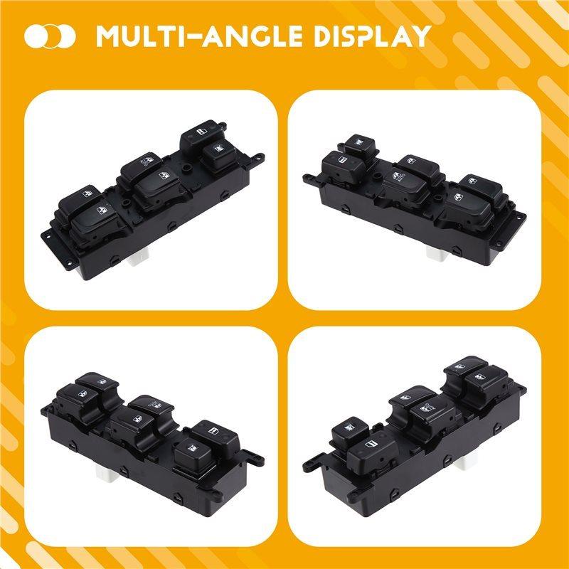 Glass Lifter Button For Sonata 2.4L 2005 2006 2007 93570-3K010 Electric Window Door Lock Switch