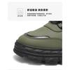 Men S Retro British Style Thick Sole High Top Work Martin Boots