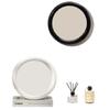 3PCS Round Decorative Mirror Wall Decoration Living Room Wall Pendant Mirror Desktop Round Cosmetic Mirror Home Decoration
