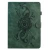 For iPad (2025)/10.9 (2022) Case Mandala Imprinted Leather Tablet Cover with Card Slots