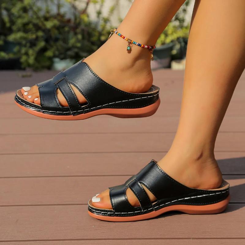 Summer Women's Slippers Casual Women's Sandals Outdoor Lightweight Wedge Slip resistant Slippers