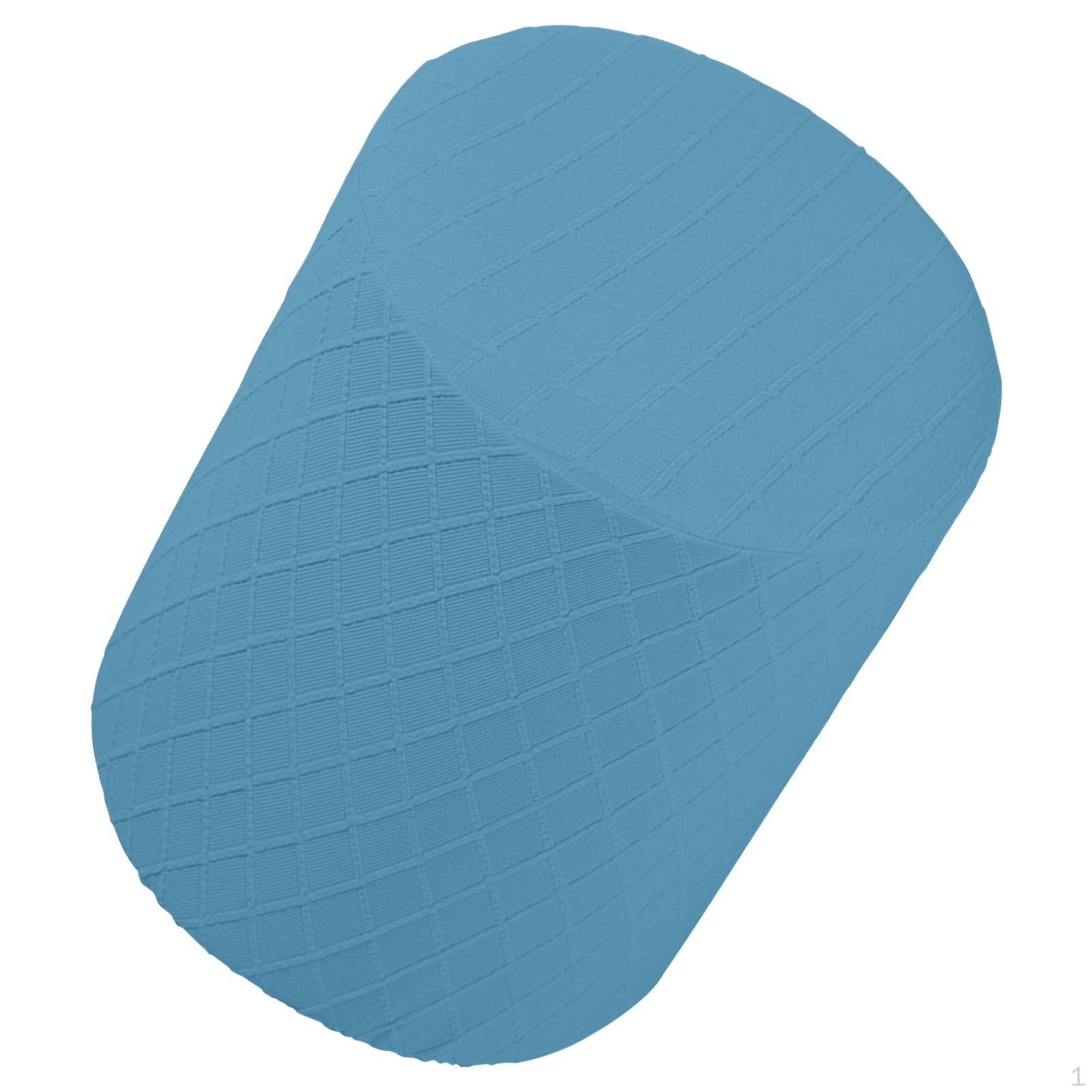 Круглые эластичные чехлы для пуфиков Подставка для ног Чехлы для диванов Чехлы на табуреты для ног Белые 980₽